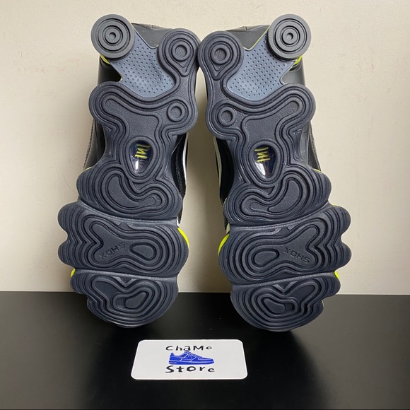 Nike Shox TL Nova Women's Black Lemon Venom Shoes - Picture 7 of 8